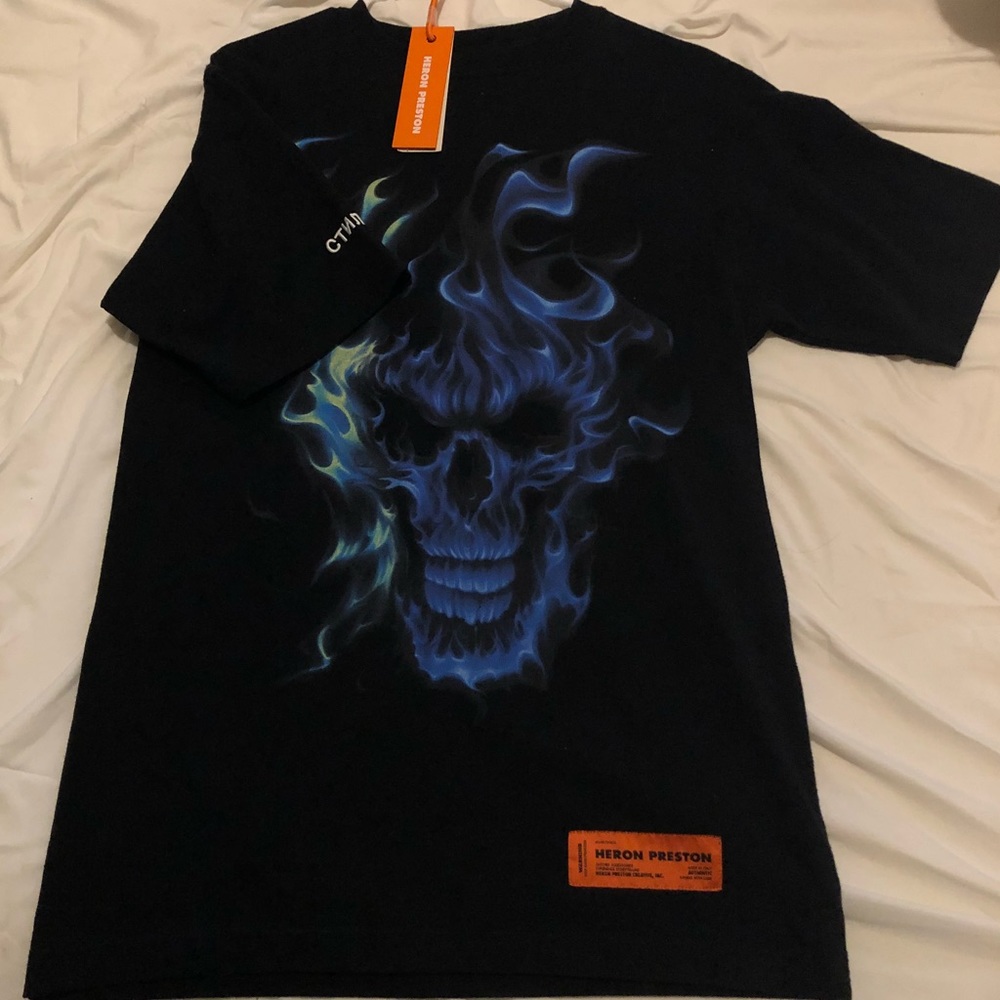 HERON PRESTON SKULL TEE